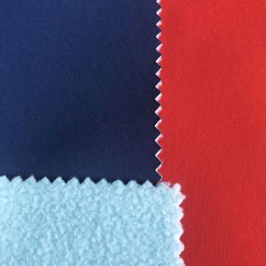 Tecido Soft Shell impermeável para uso ao ar livre