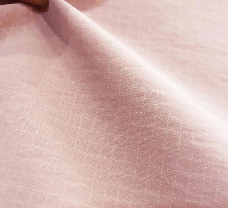 Polyester Grid Pu Fabric