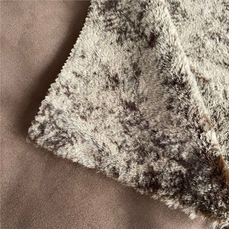 Suede With Water Ripple Fur Fabric